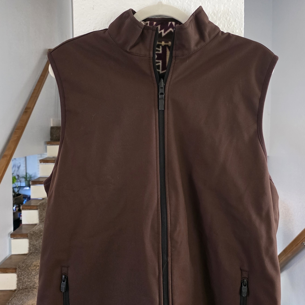 Men's Chocolate Brown Vest